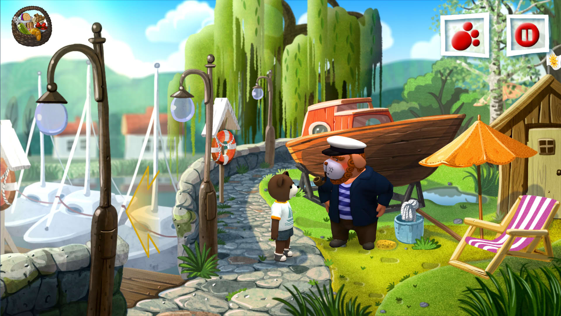 Screenshot for Teddy Floppy Ear: Kayaking