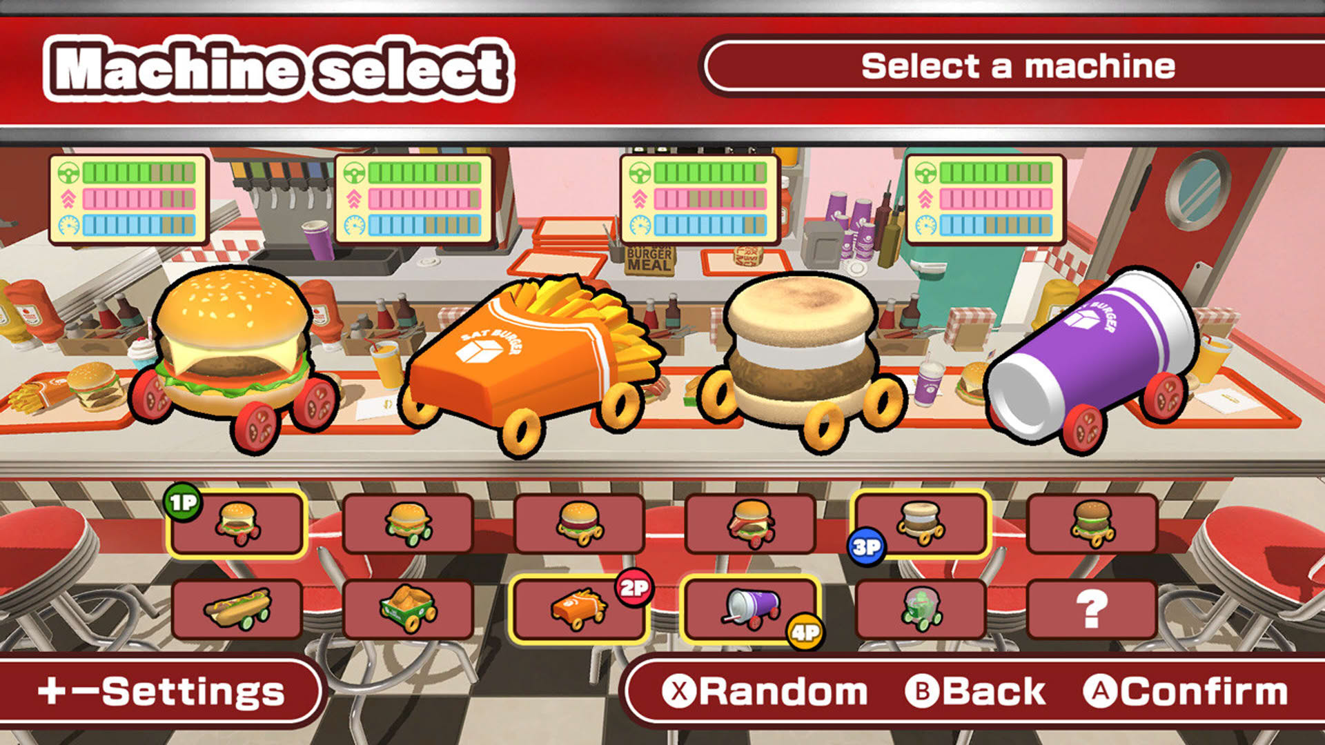 Screenshot for Burger Race