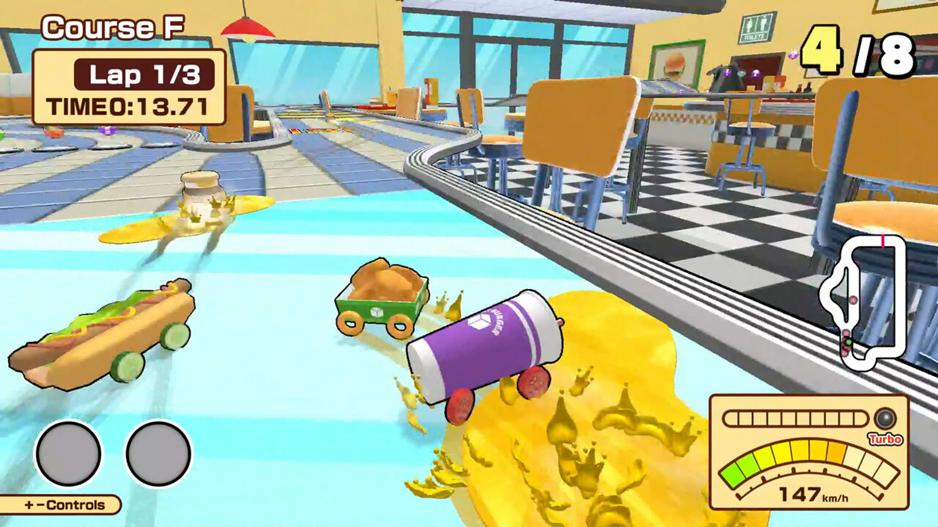 Screenshot for Burger Race