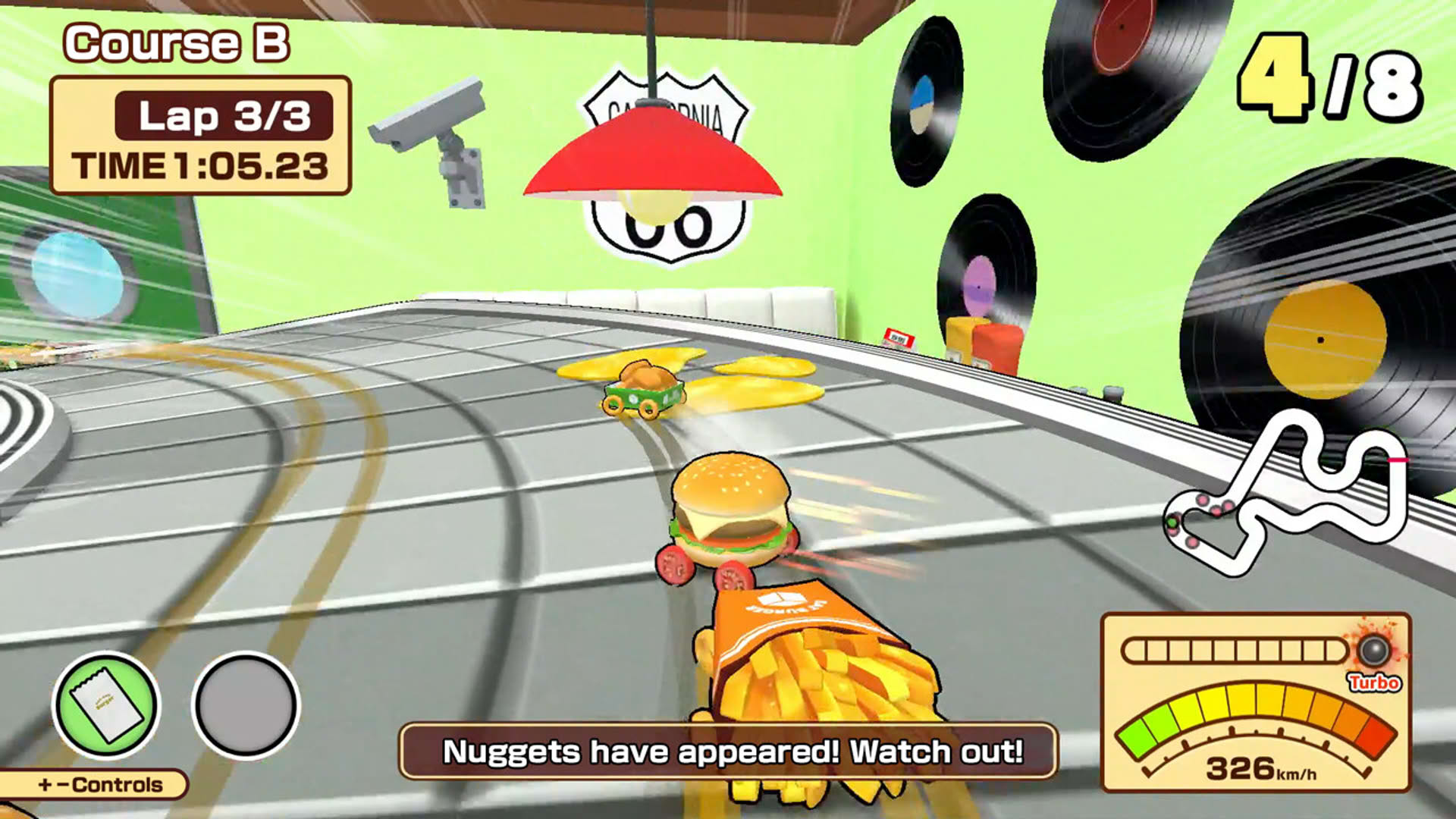 Screenshot for Burger Race