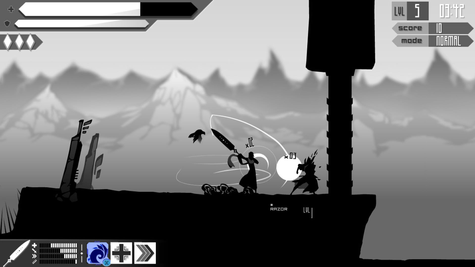 Screenshot for Armed with Wings: Rearmed