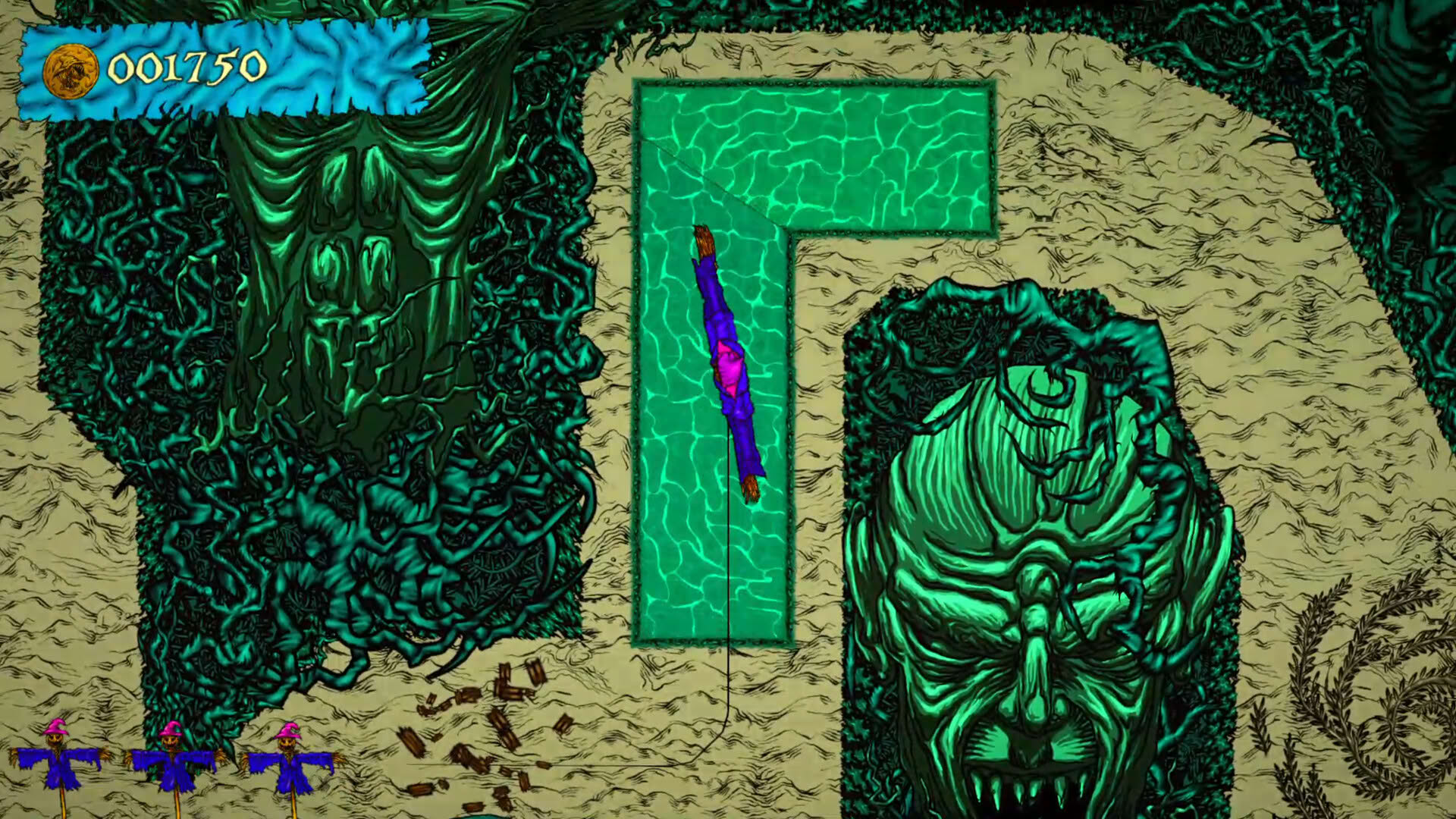 Screenshot for Spinning Scarecrow