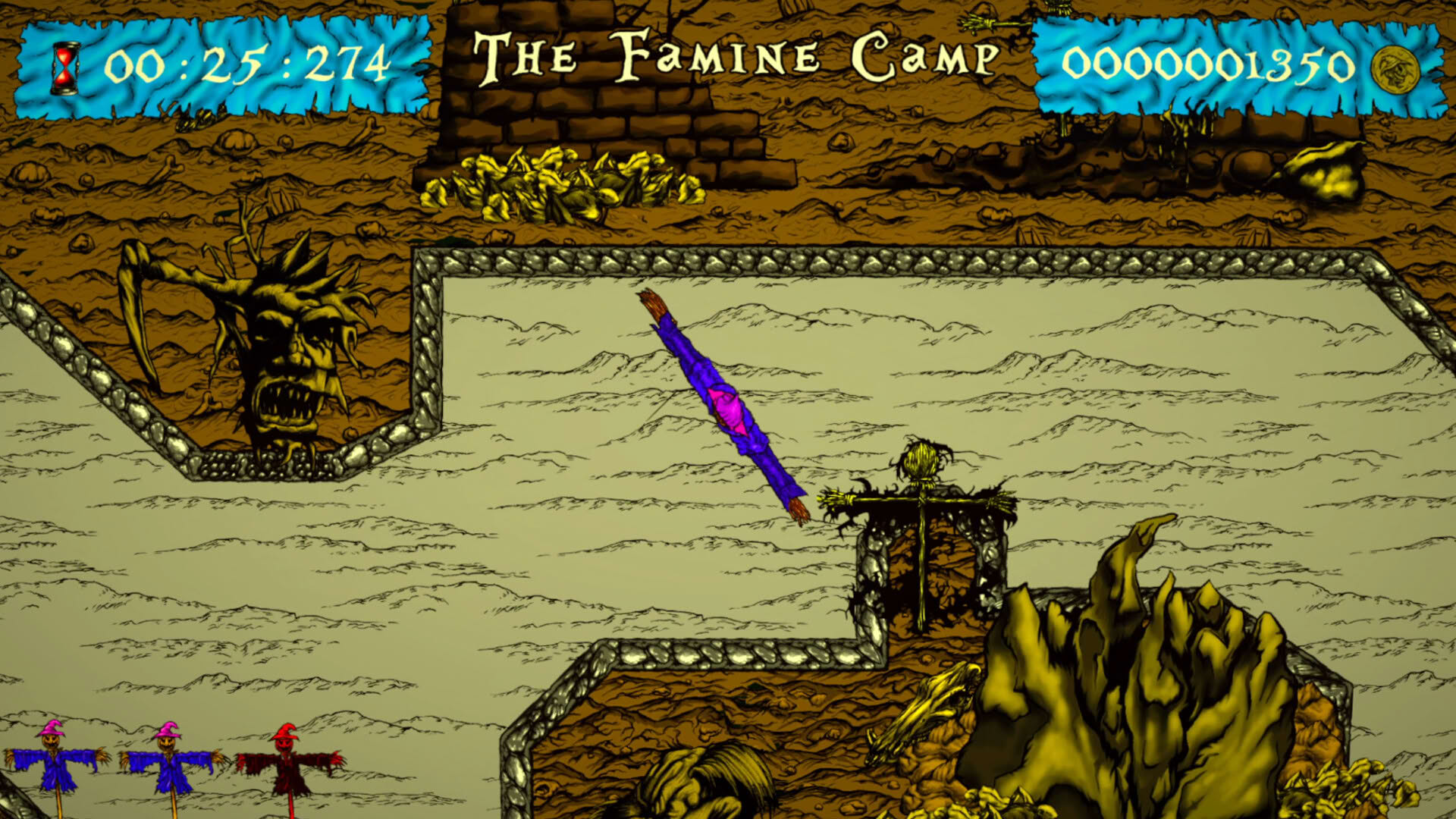 Screenshot for Spinning Scarecrow
