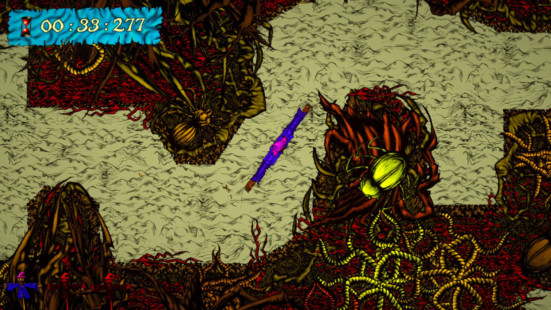 Screenshot for Spinning Scarecrow