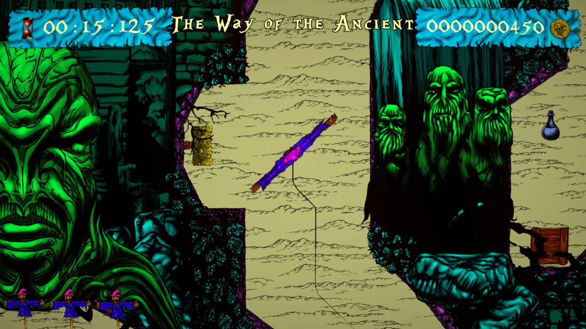 Screenshot for Spinning Scarecrow