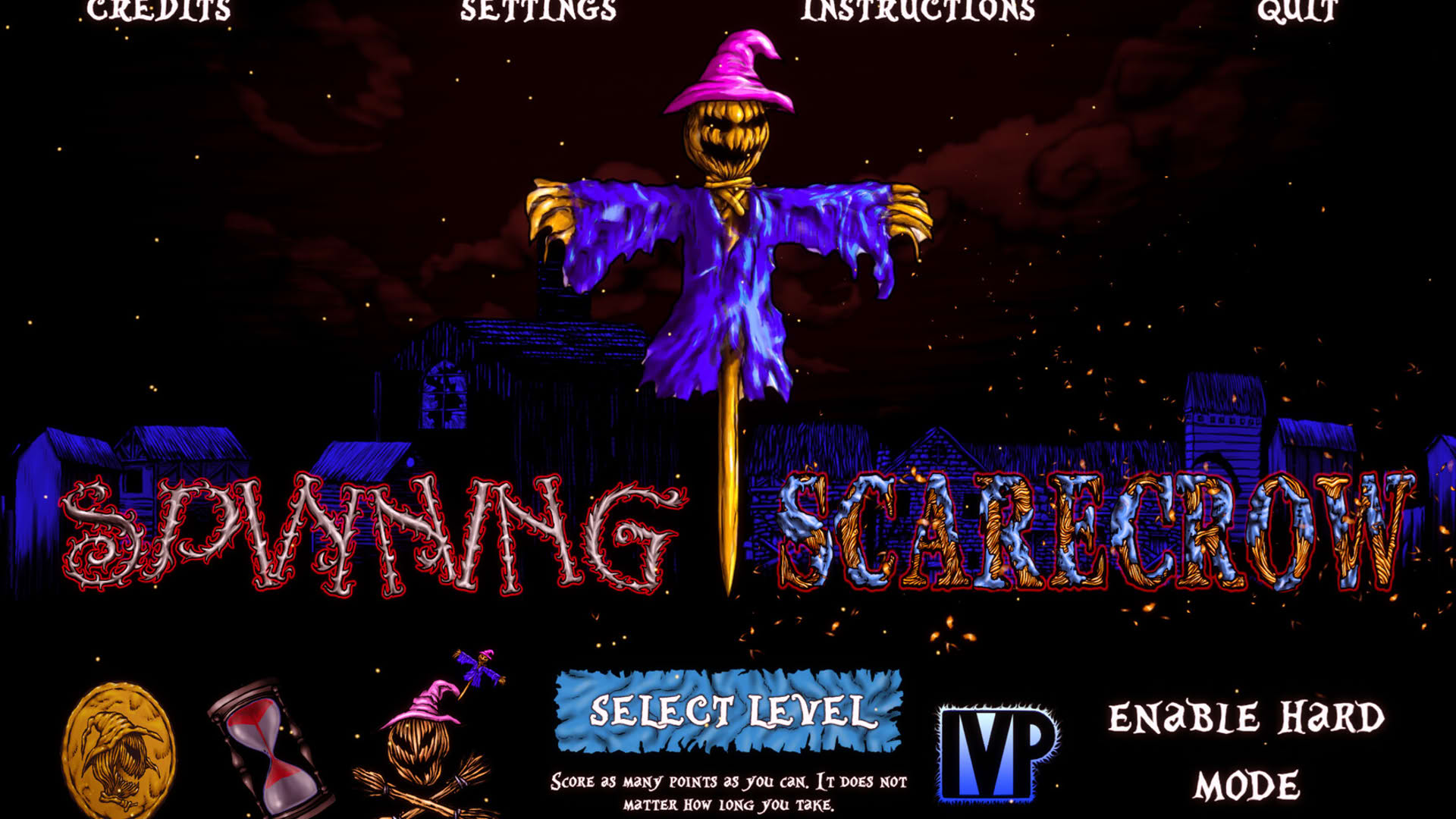 Screenshot for Spinning Scarecrow