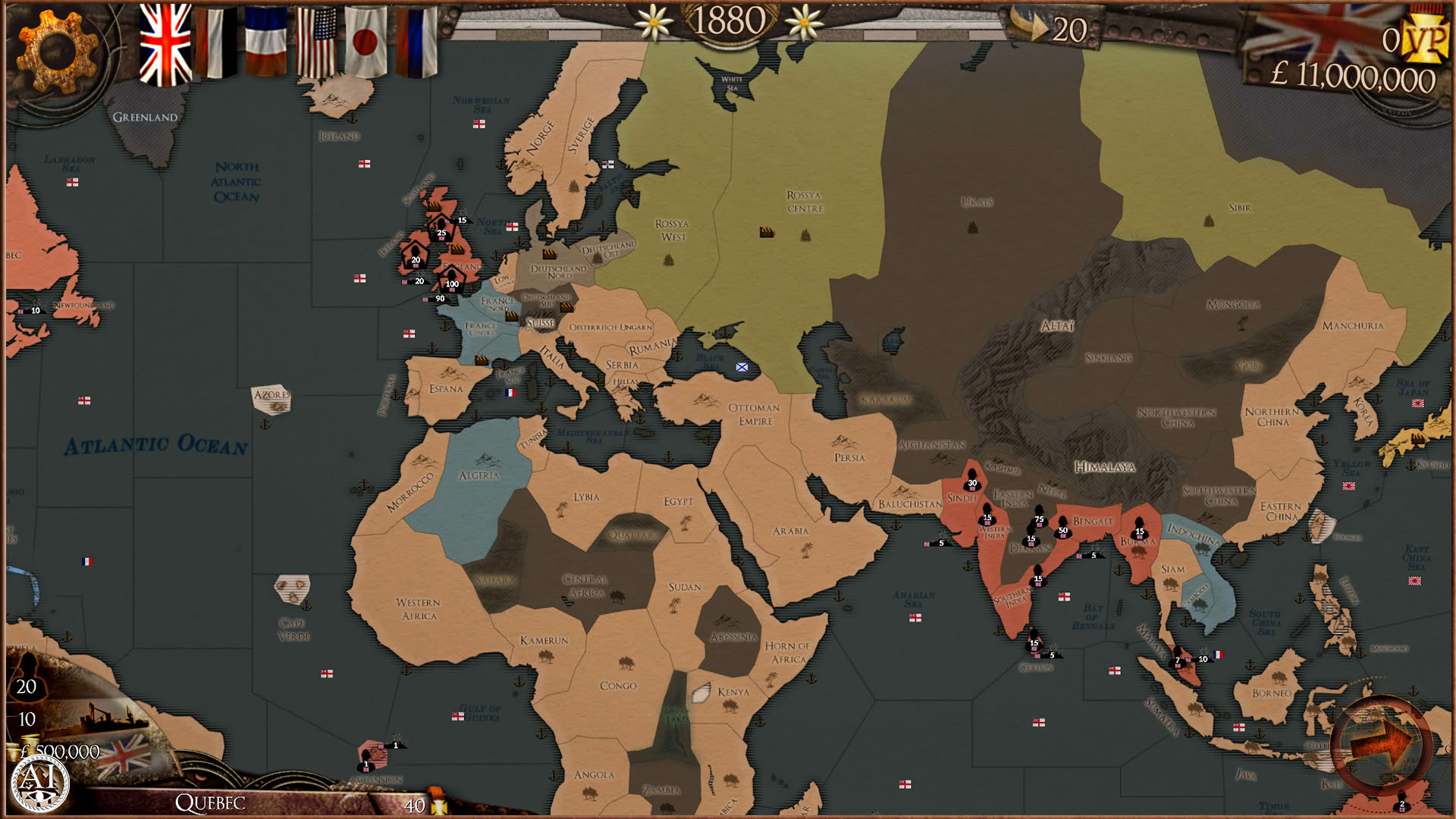 Screenshot for Colonial Conquest