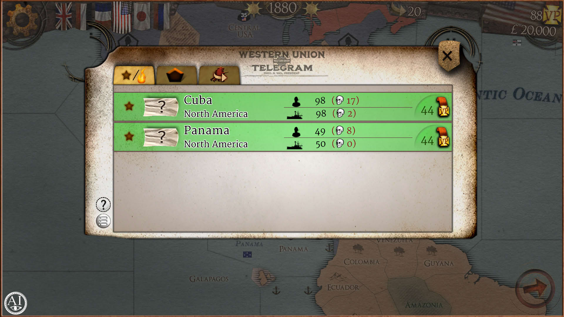 Screenshot for Colonial Conquest