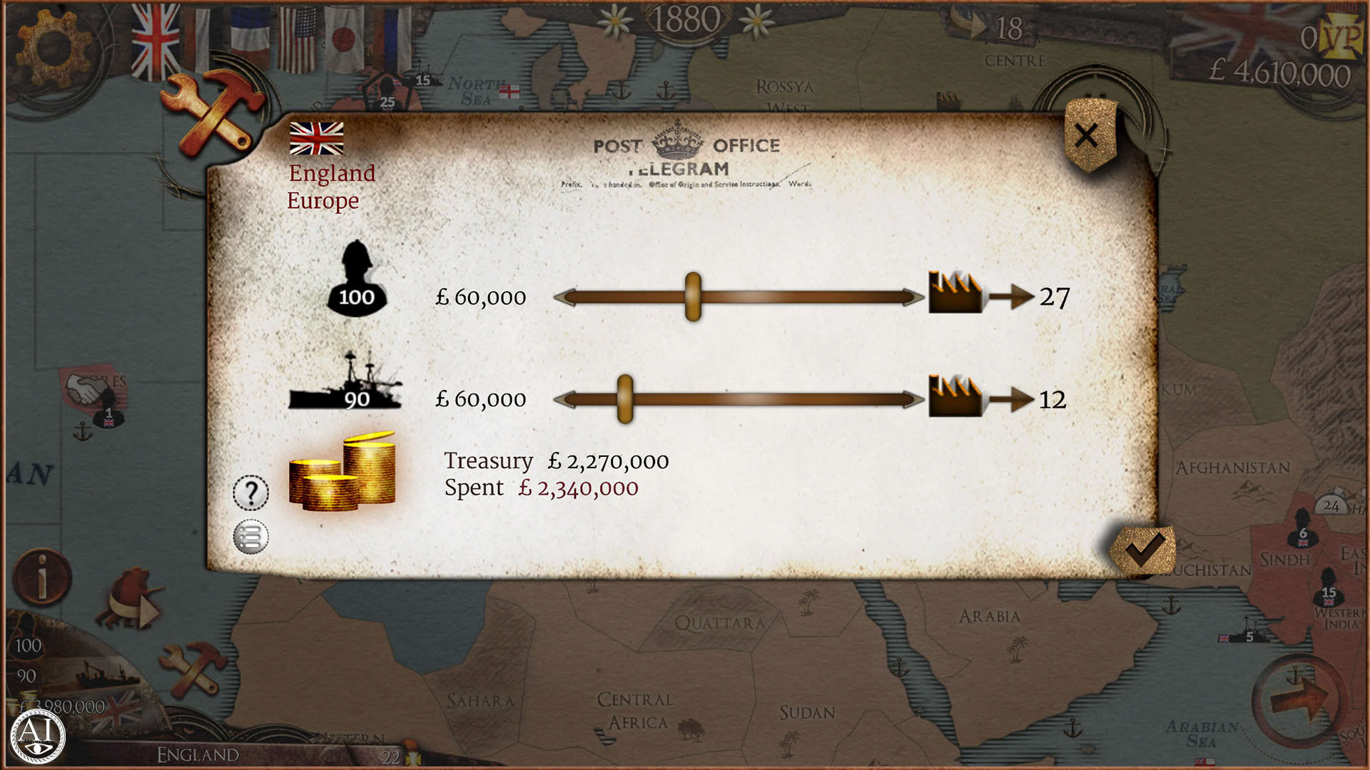 Screenshot for Colonial Conquest