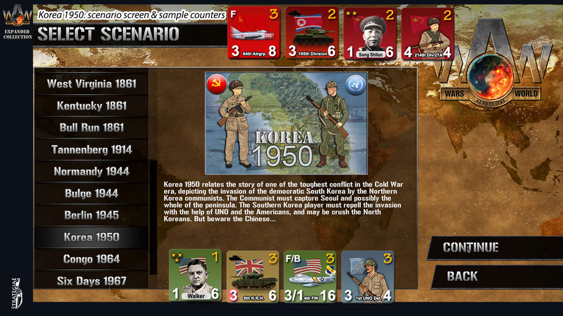 Screenshot for Wars Across the World