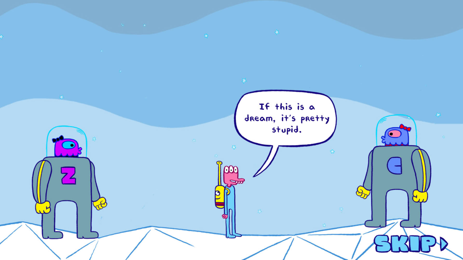 Screenshot for Glorkian Warrior: The Trials of Glork