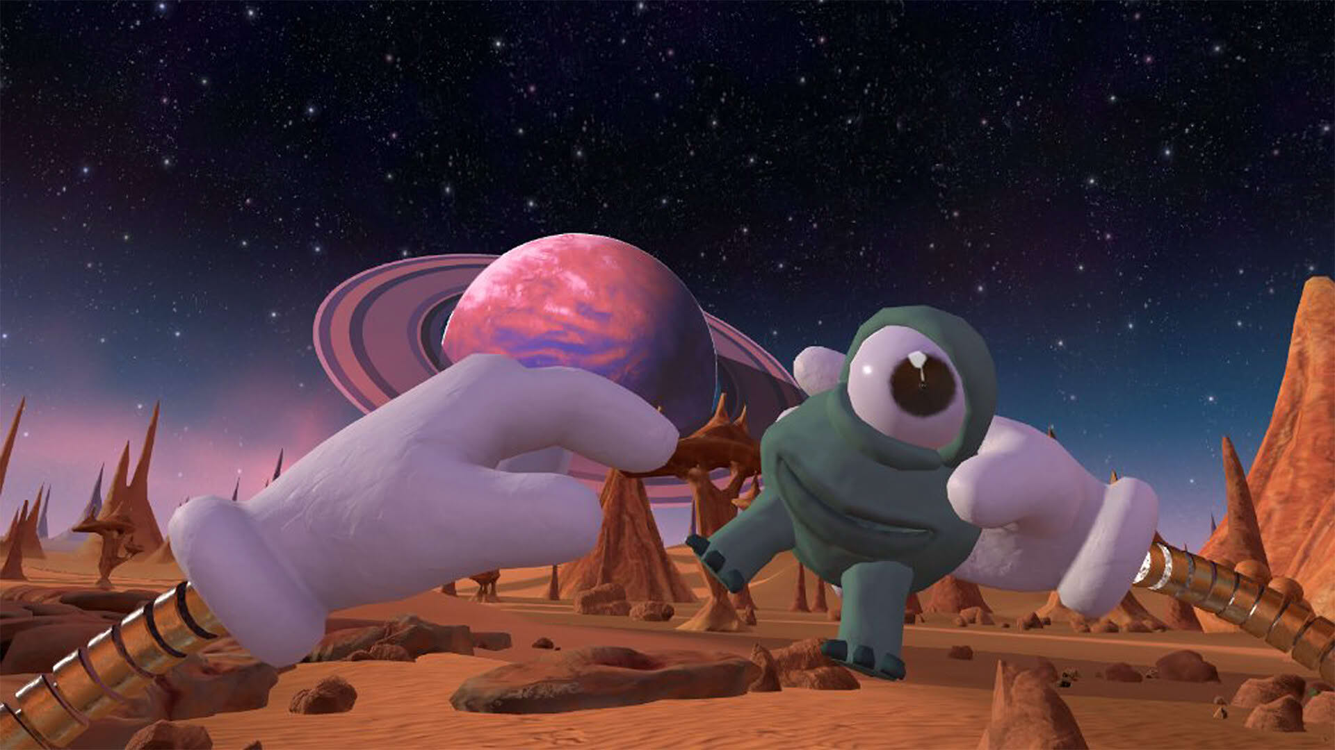 Screenshot for Wallace & Gromit: The Grand Getaway