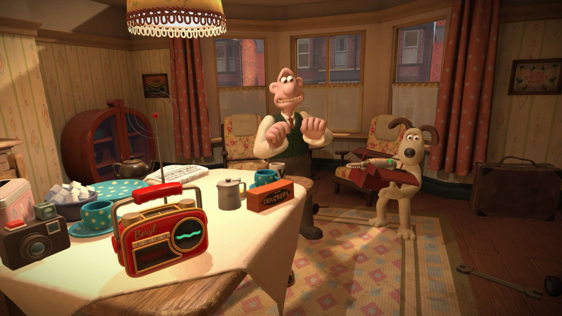 Screenshot for Wallace & Gromit: The Grand Getaway