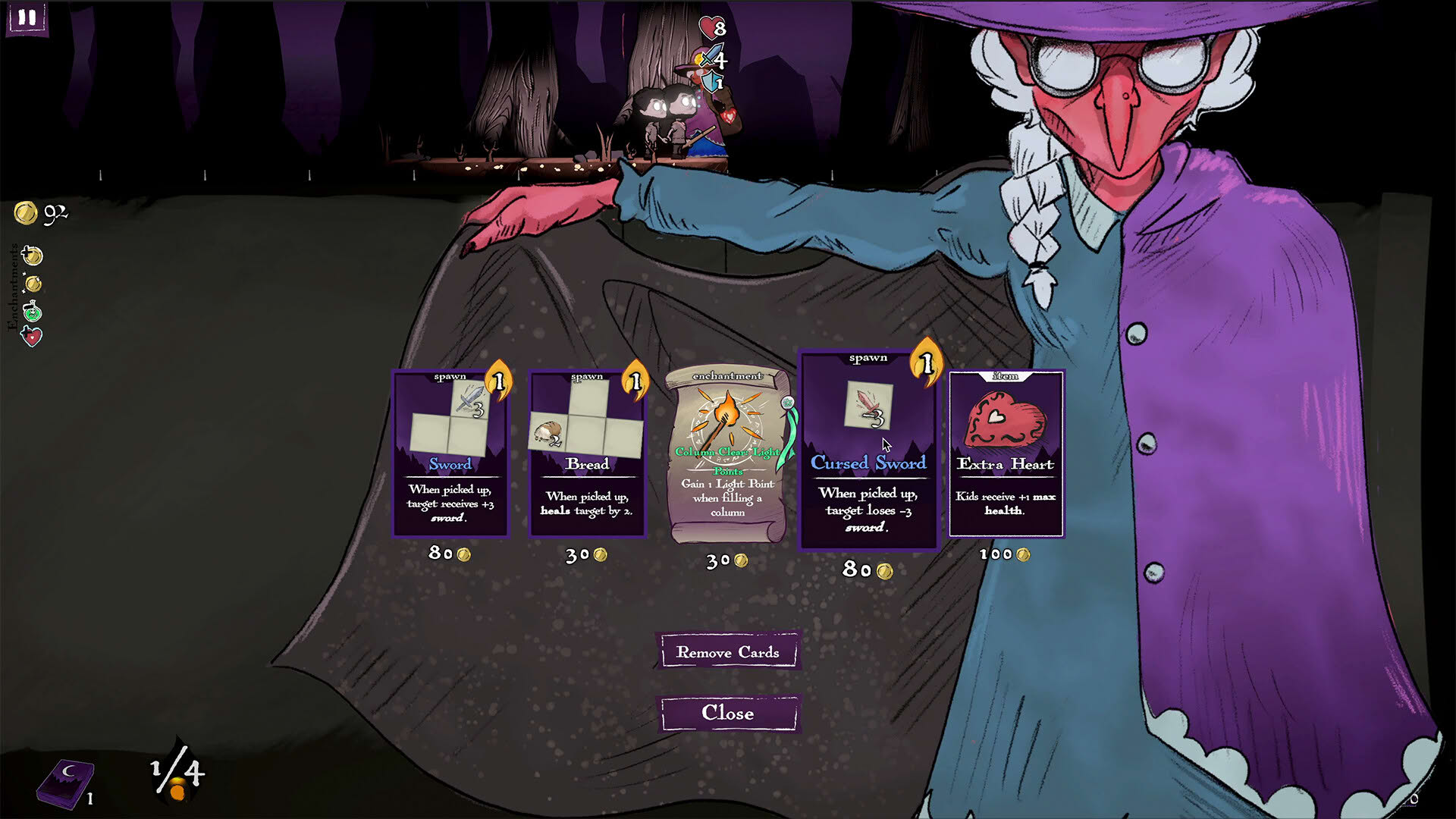 Screenshot for Tiles of Grimmwoods