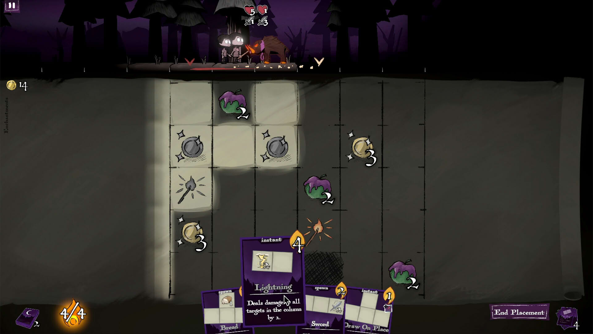 Screenshot for Tiles of Grimmwoods