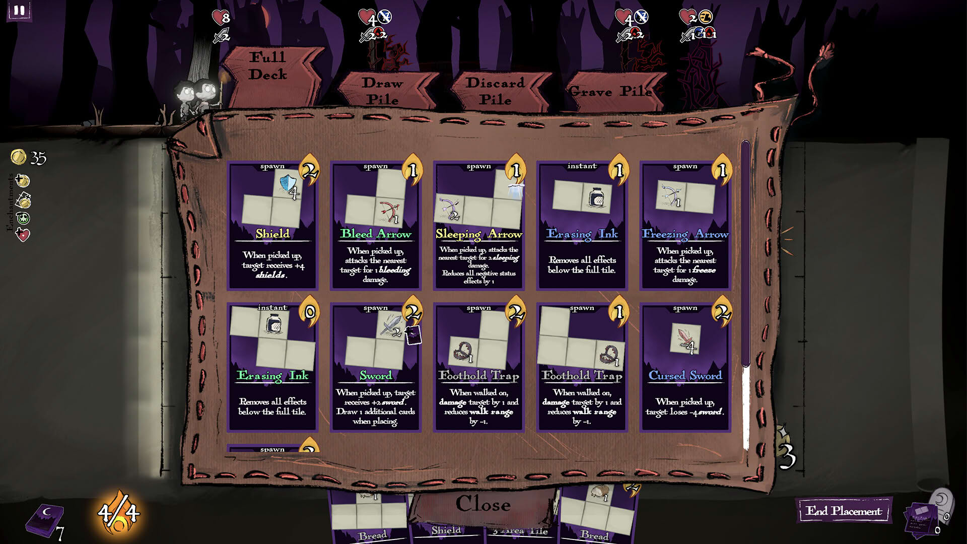 Screenshot for Tiles of Grimmwoods