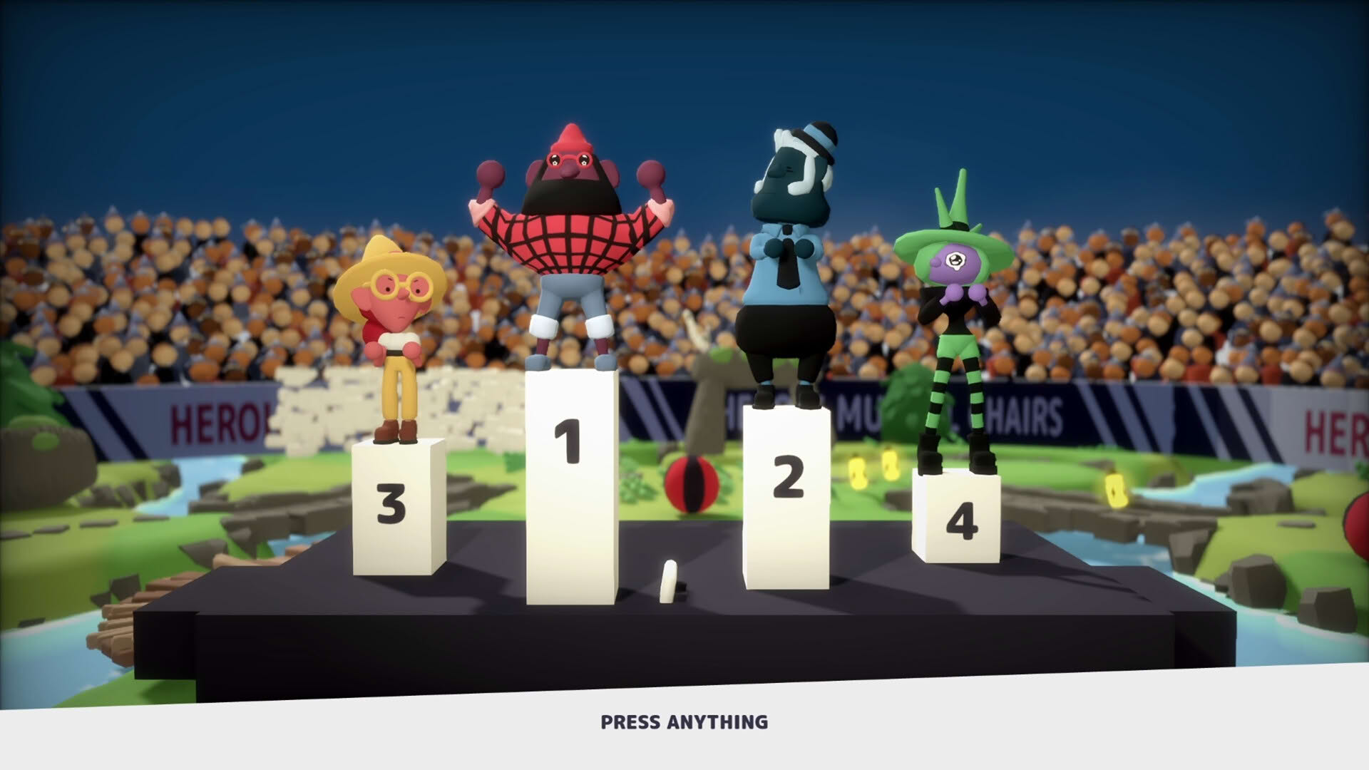 Screenshot for Heroic Musical Chairs