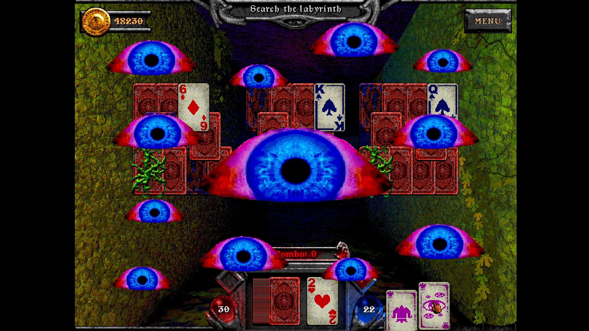 Screenshot for Forbidden Solitaire