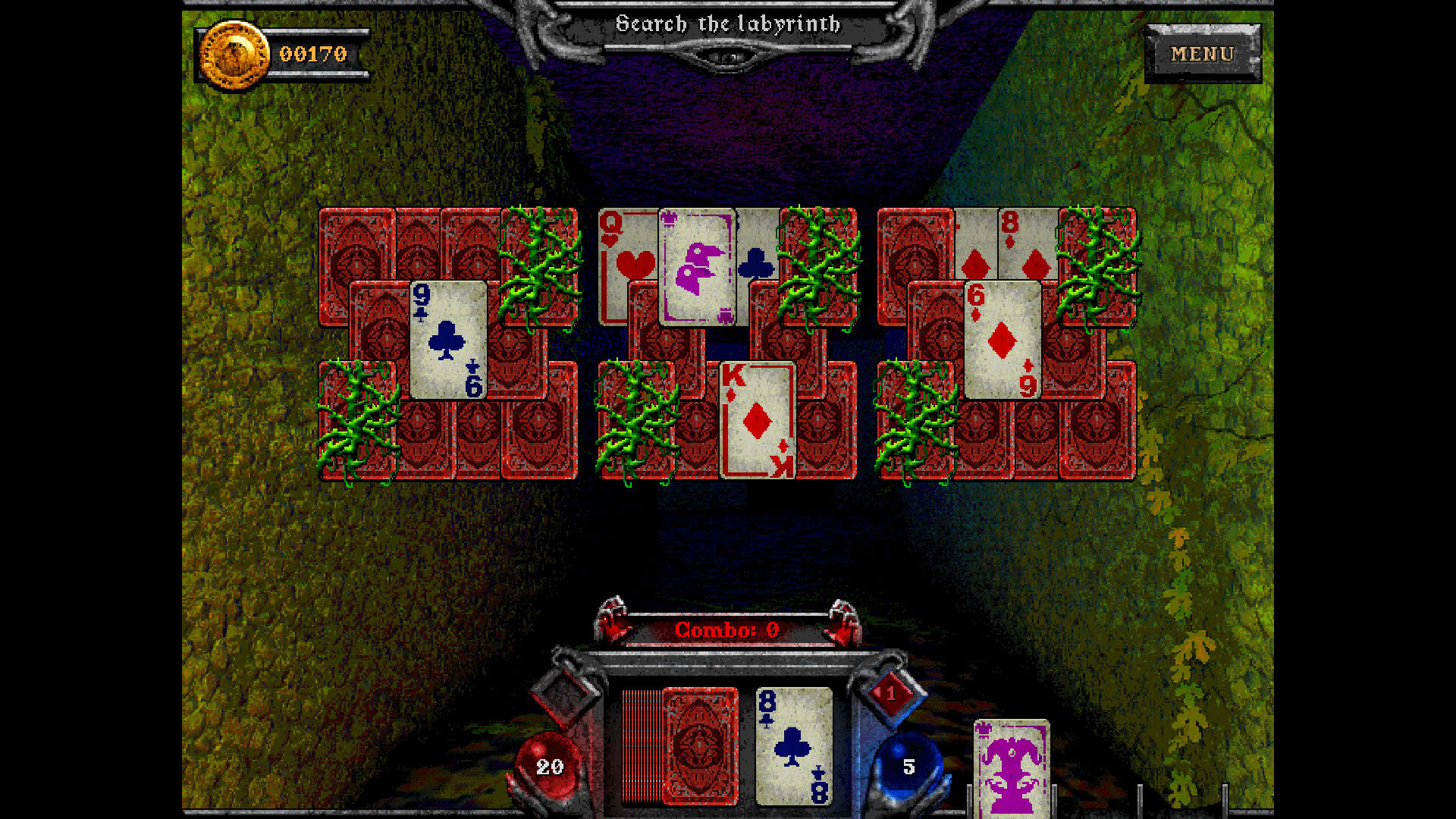 Screenshot for Forbidden Solitaire