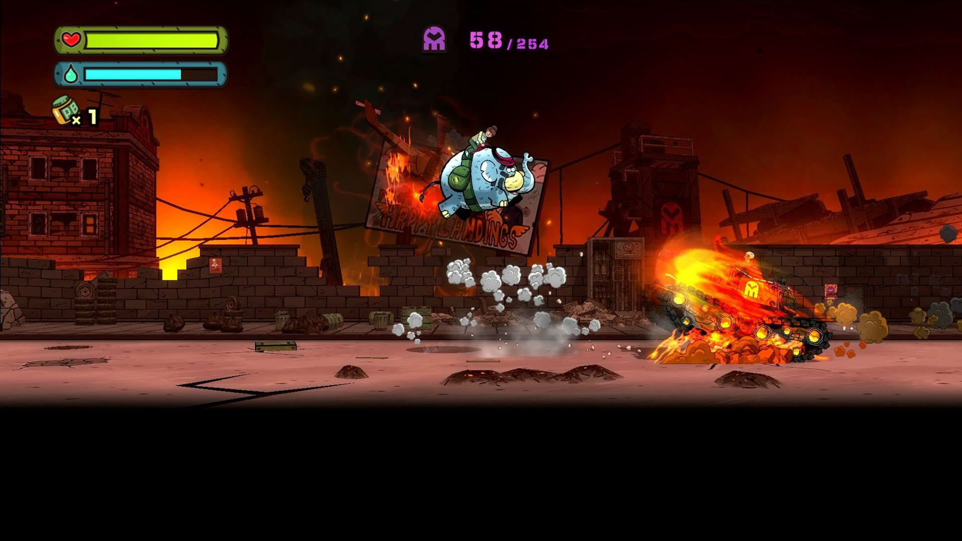 Screenshot for Tembo the Badass Elephant
