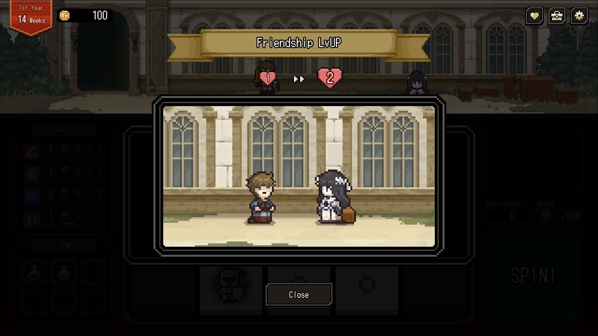 Screenshot for Who Trained the Hero?: Spin of Fate