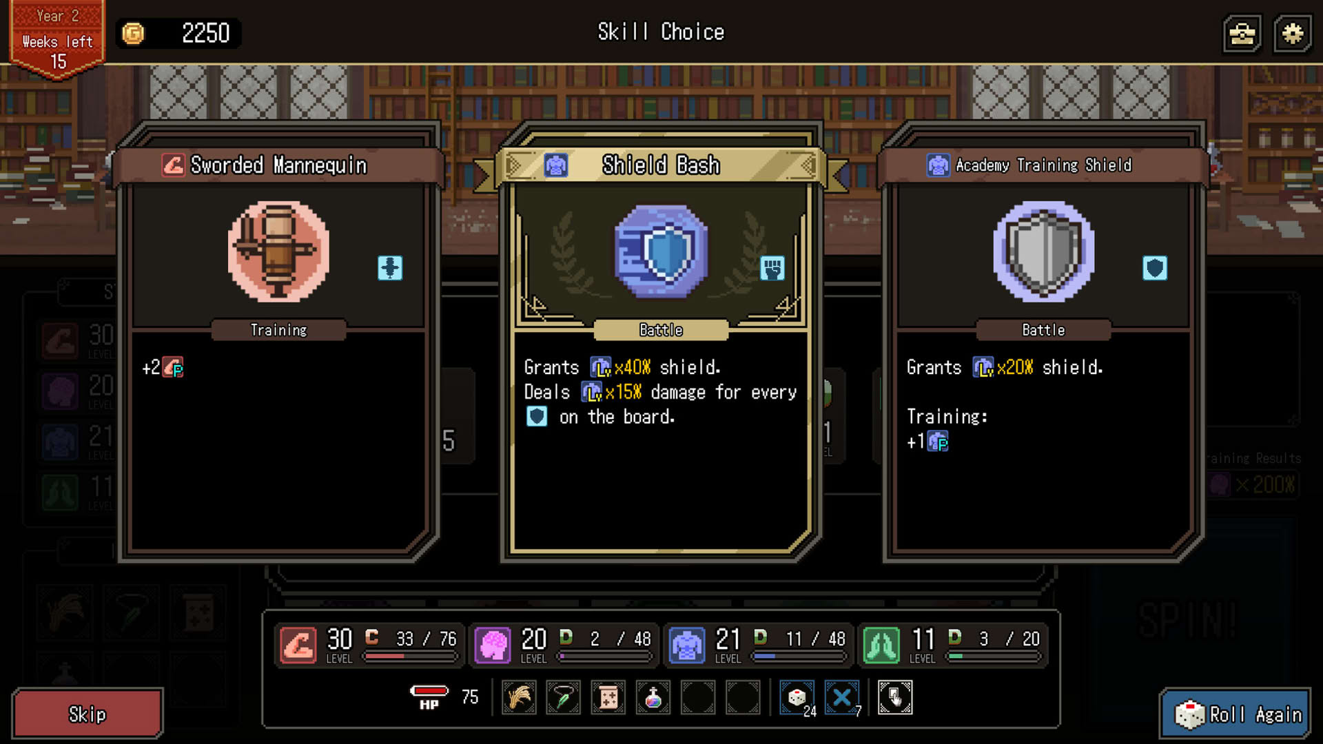Screenshot for Who Trained the Hero?: Spin of Fate