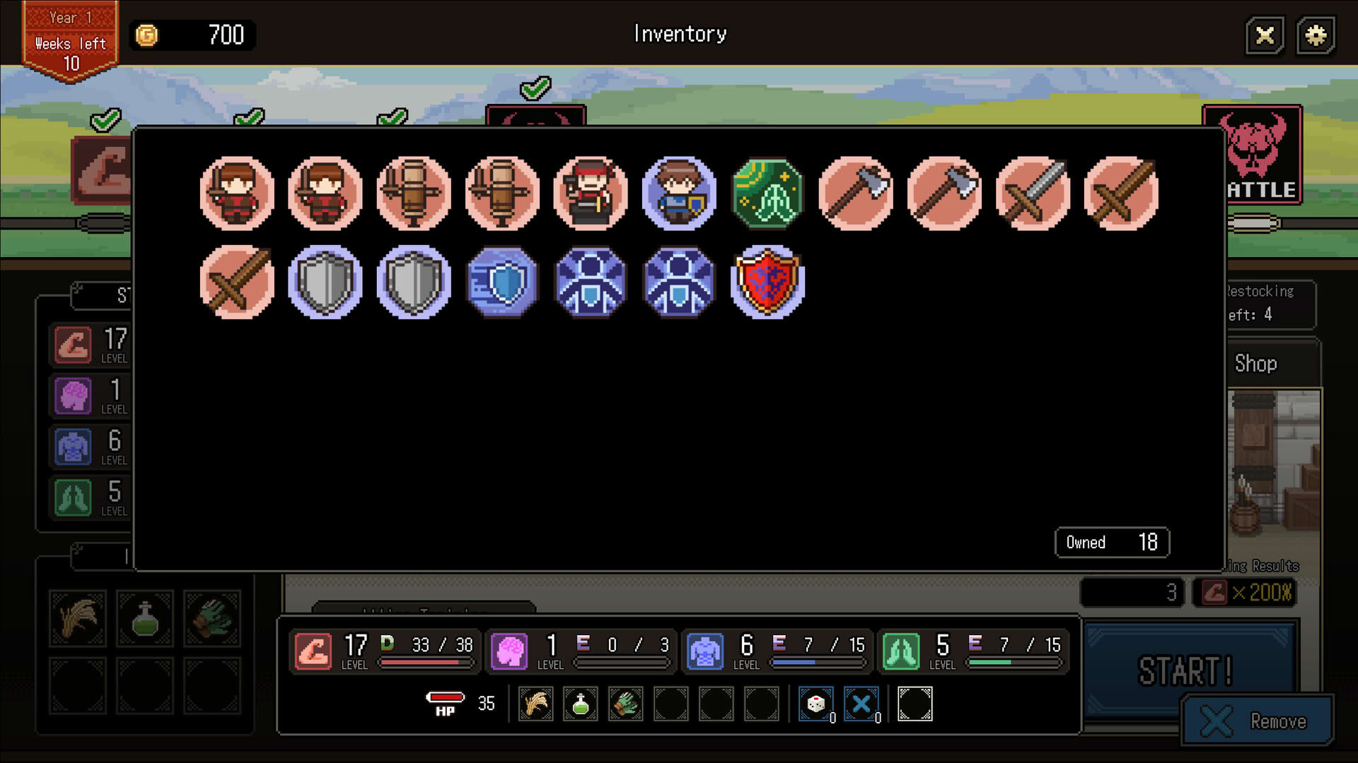Screenshot for Who Trained the Hero?: Spin of Fate
