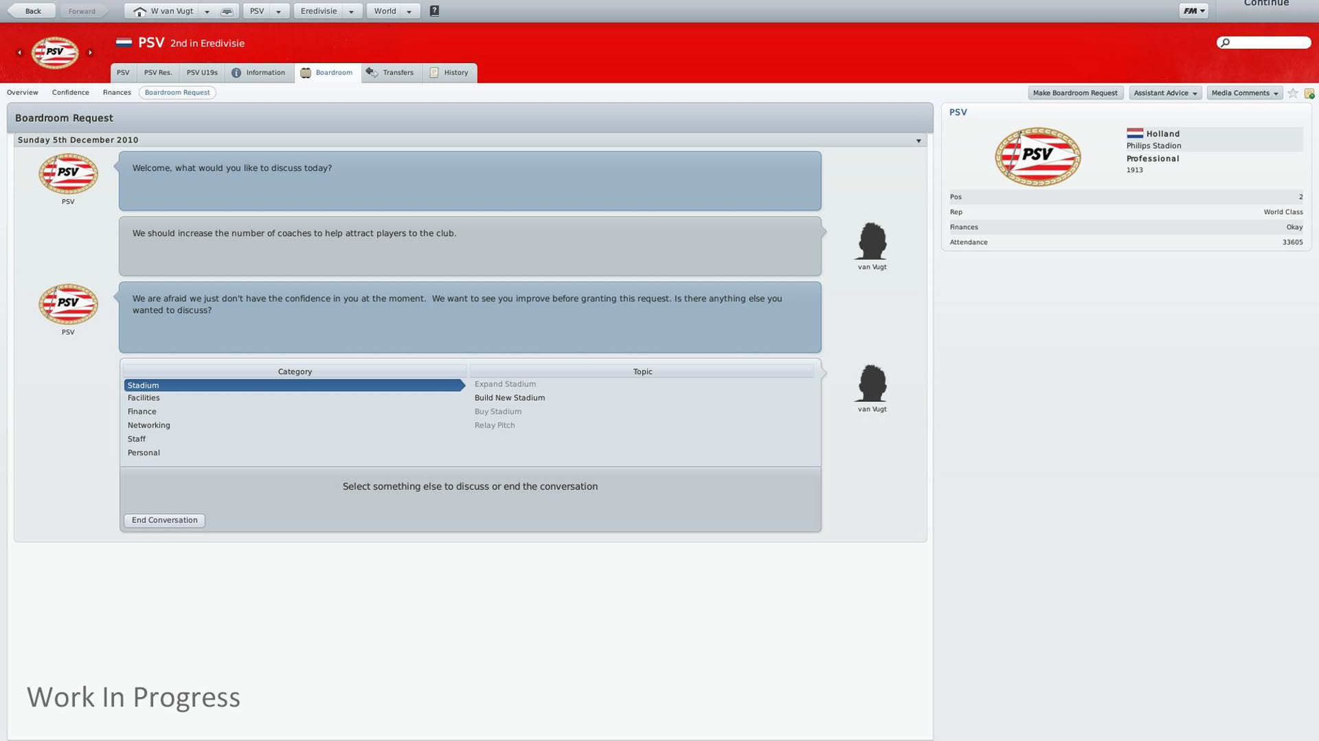 Screenshot for Football Manager 2011