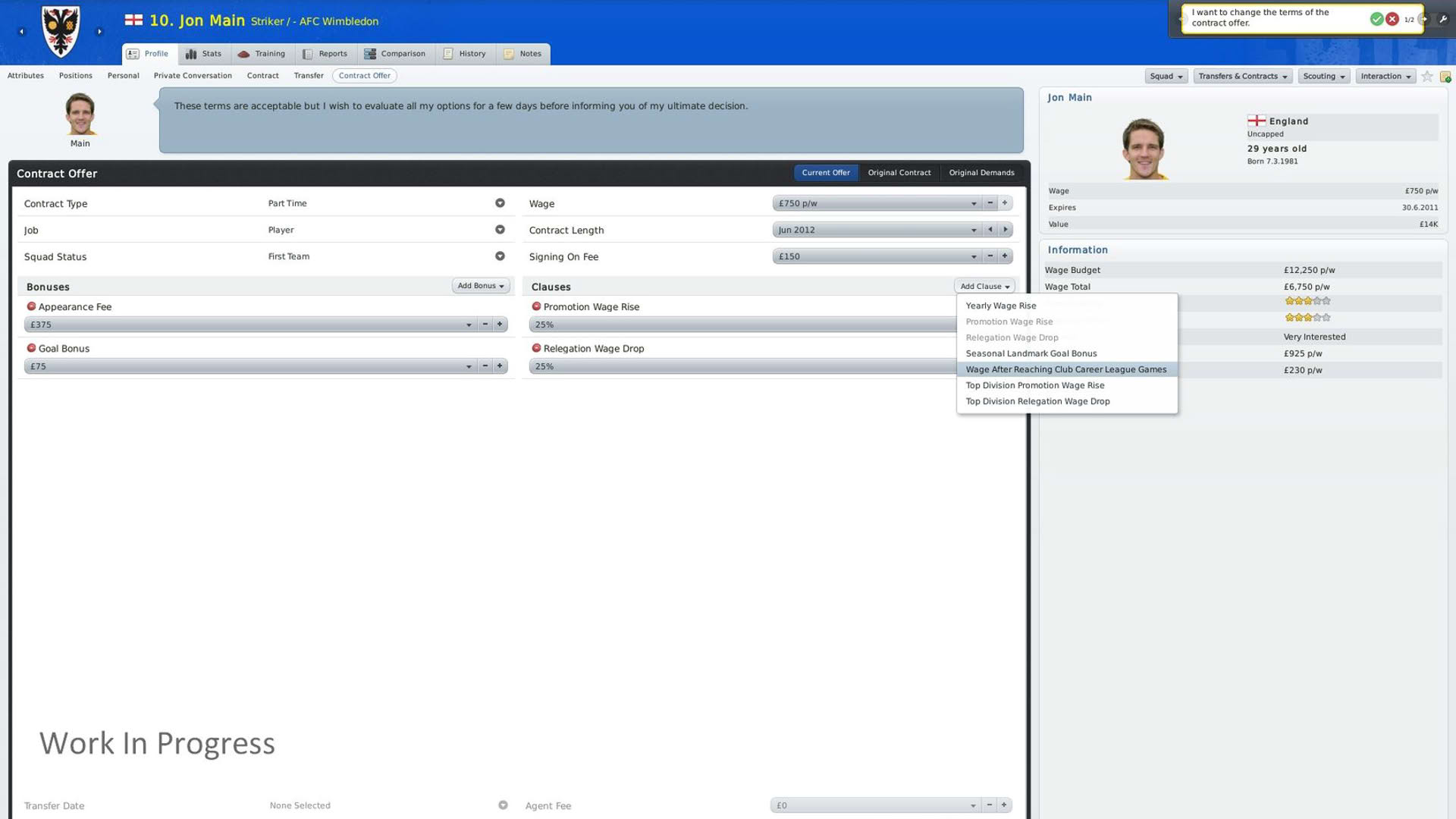 Screenshot for Football Manager 2011