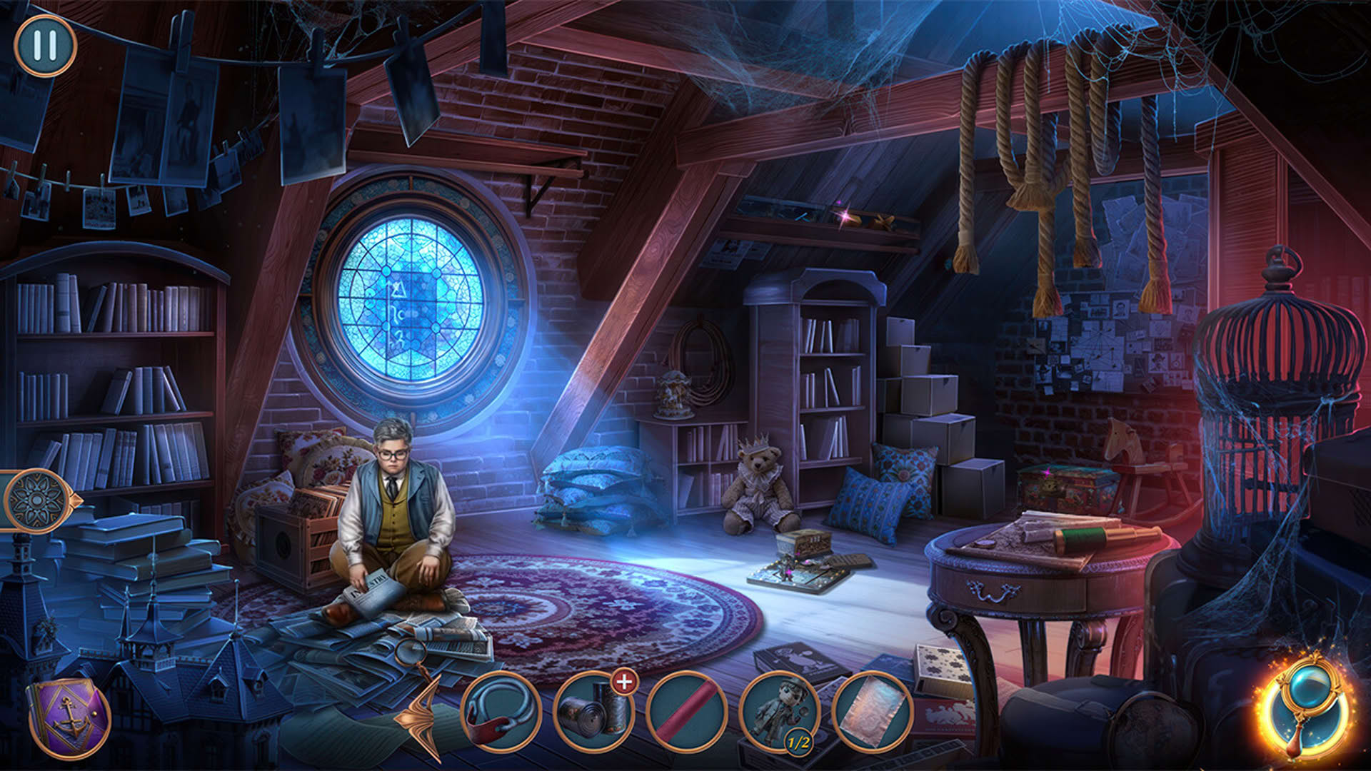 Screenshot for Detective Club: Missing in the Fog - Collector's Edition