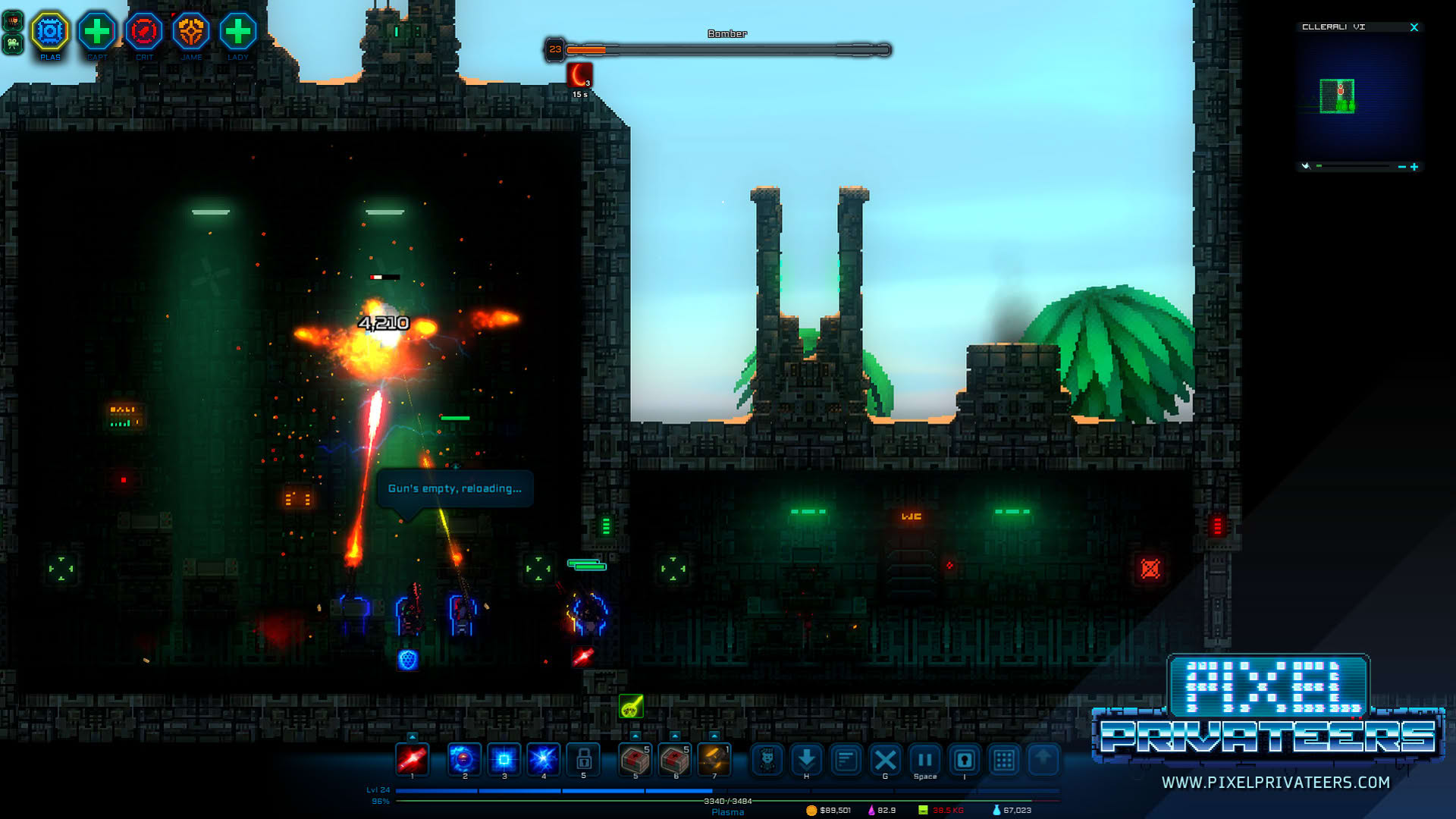 Screenshot for Pixel Privateers
