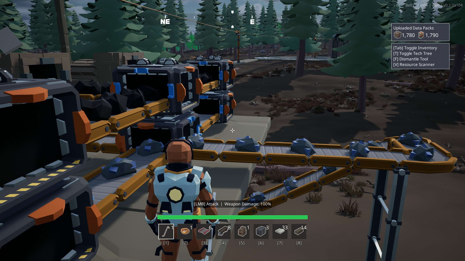 Screenshot for Belts of Iron