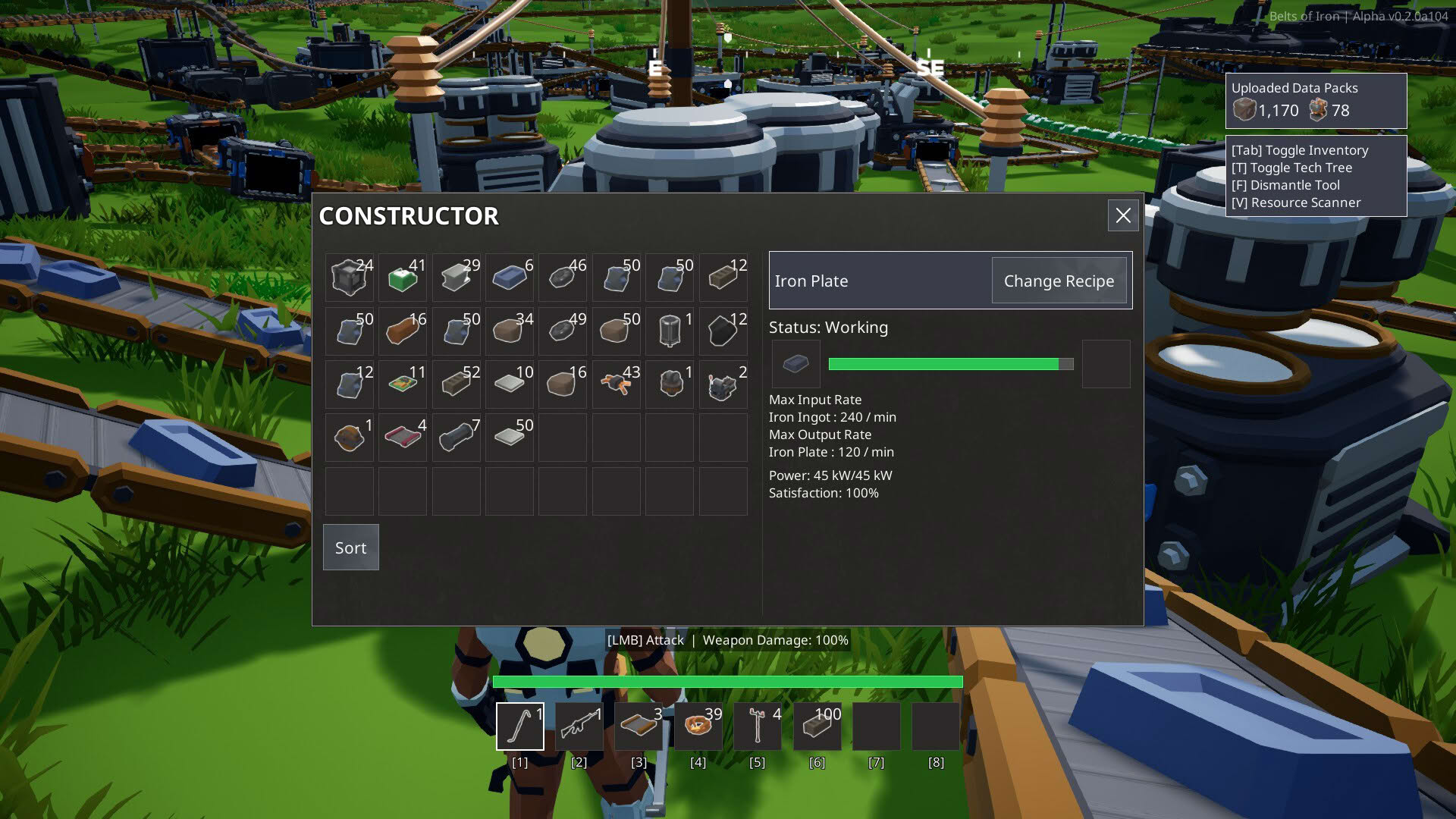 Screenshot for Belts of Iron