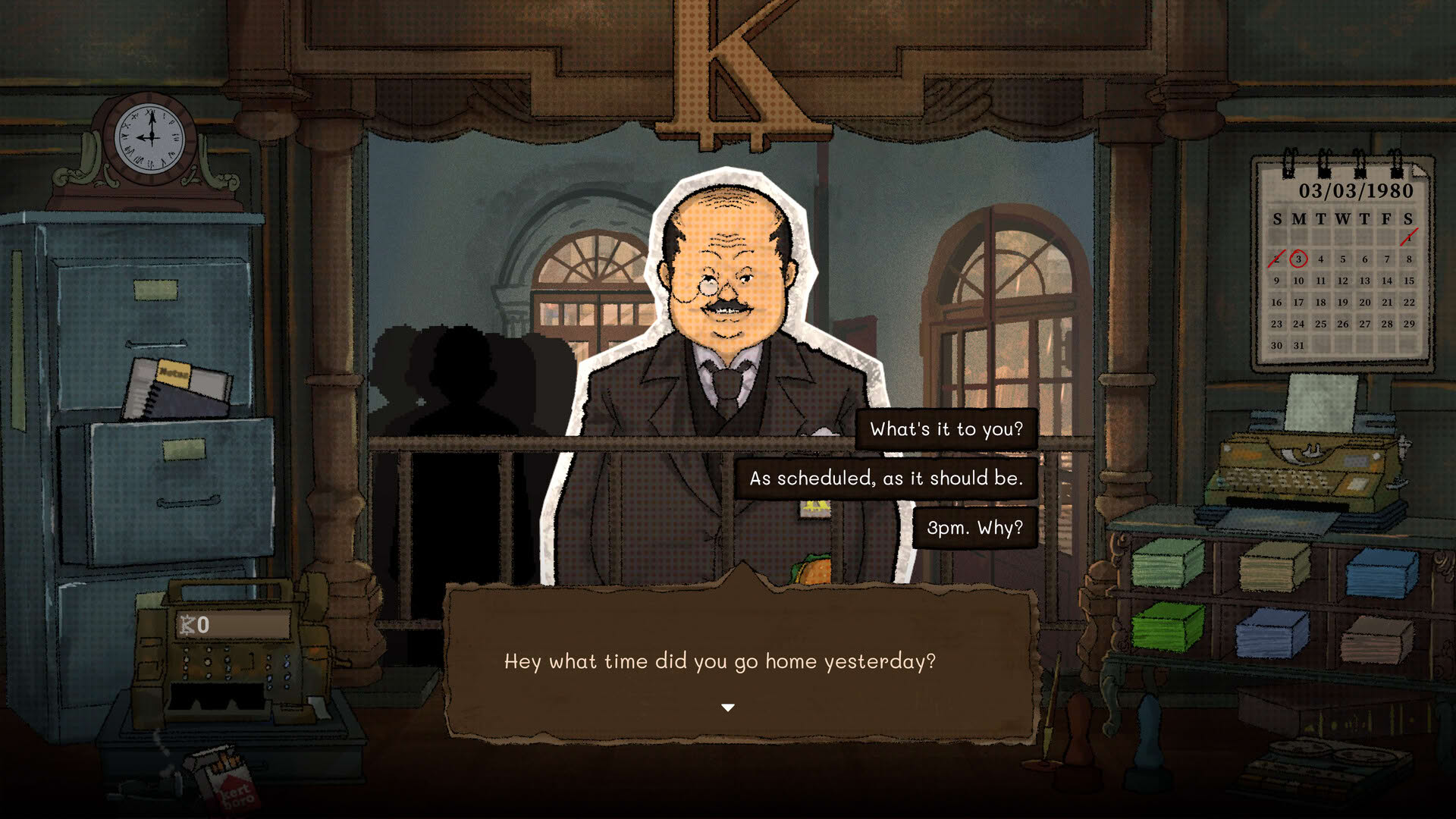Screenshot for Teller's Duty