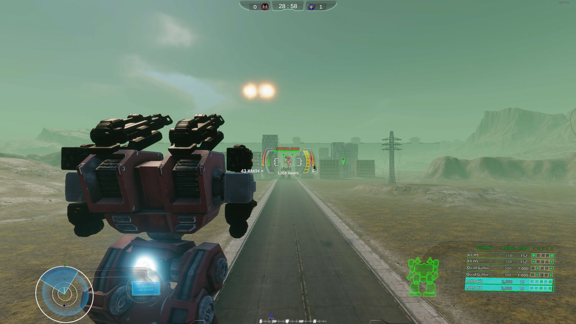 Screenshot for Mechanized Corps: Rebirth