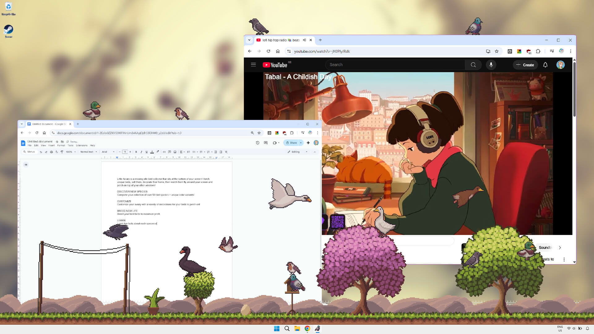Screenshot for Little Aviary