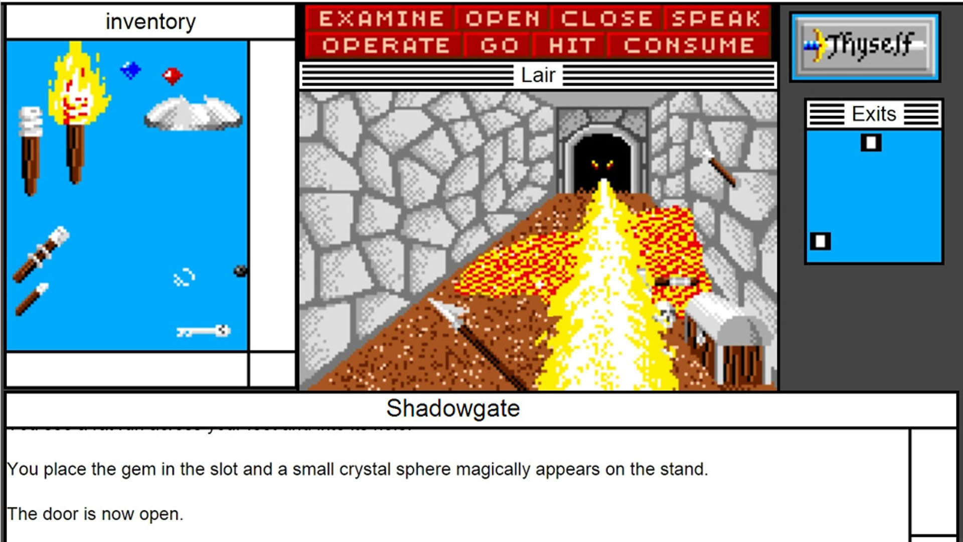 Screenshot for Shadowgate: MacVenture Series