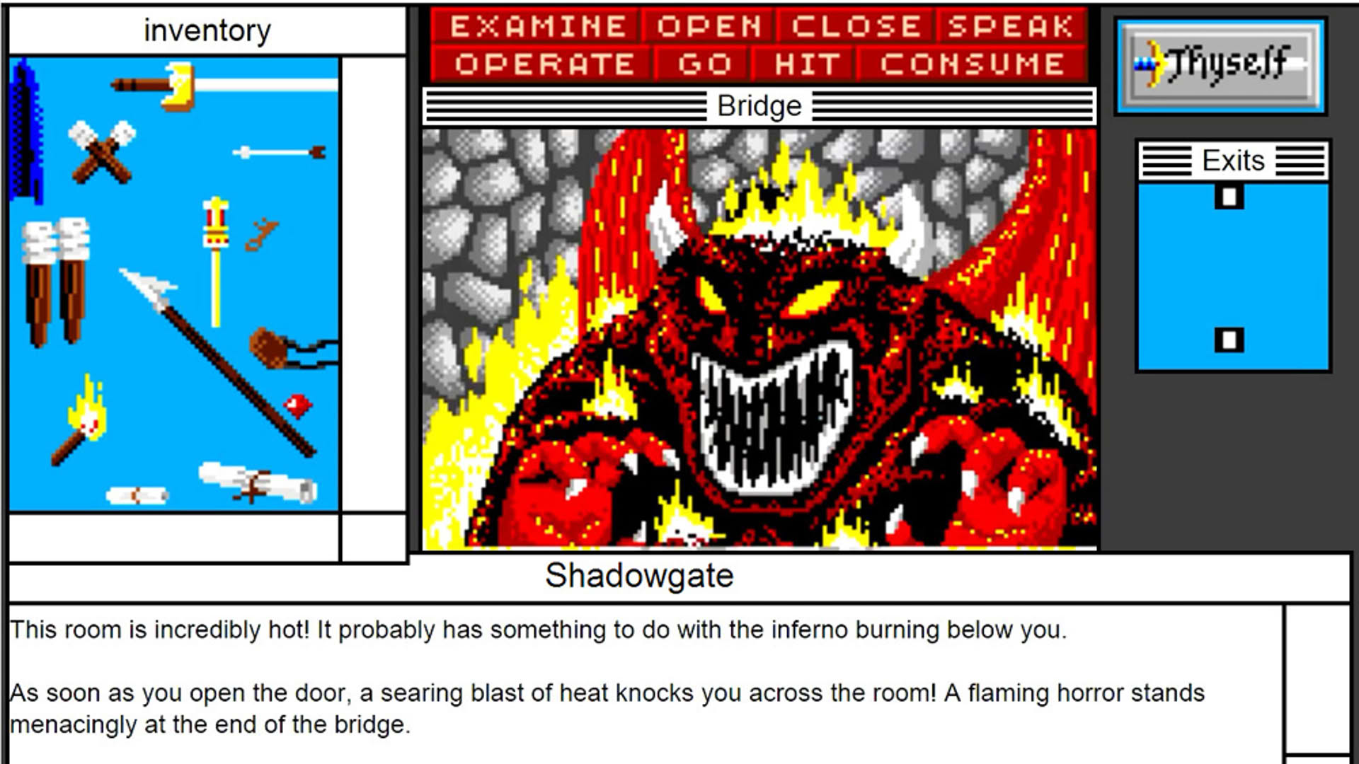 Screenshot for Shadowgate: MacVenture Series