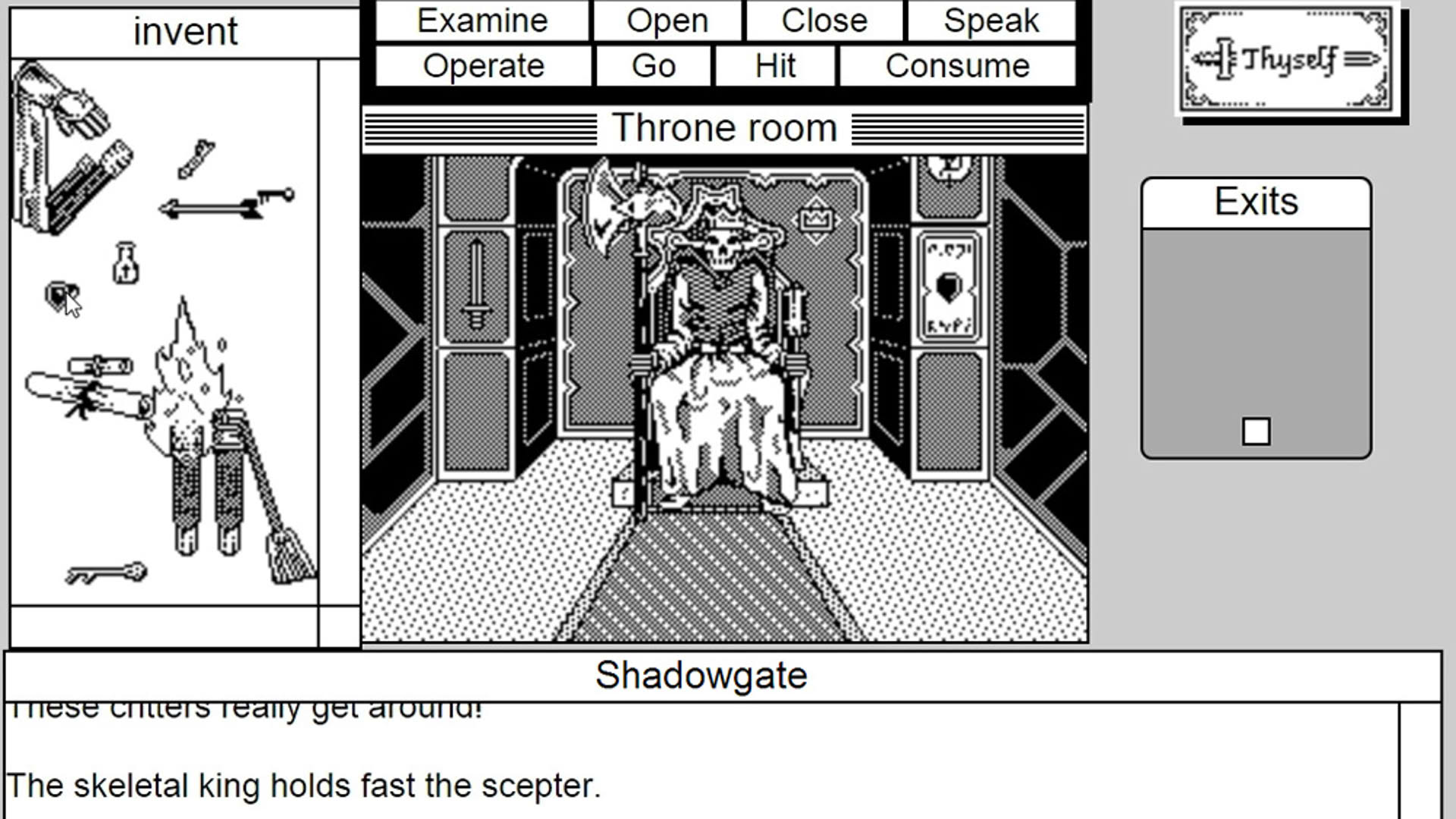 Screenshot for Shadowgate: MacVenture Series