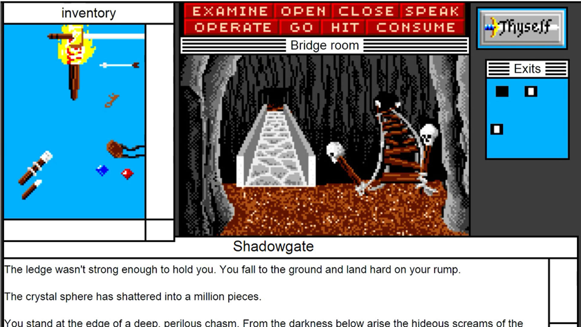Screenshot for Shadowgate: MacVenture Series
