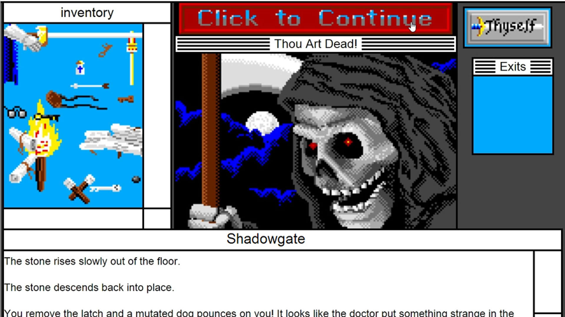 Screenshot for Shadowgate: MacVenture Series