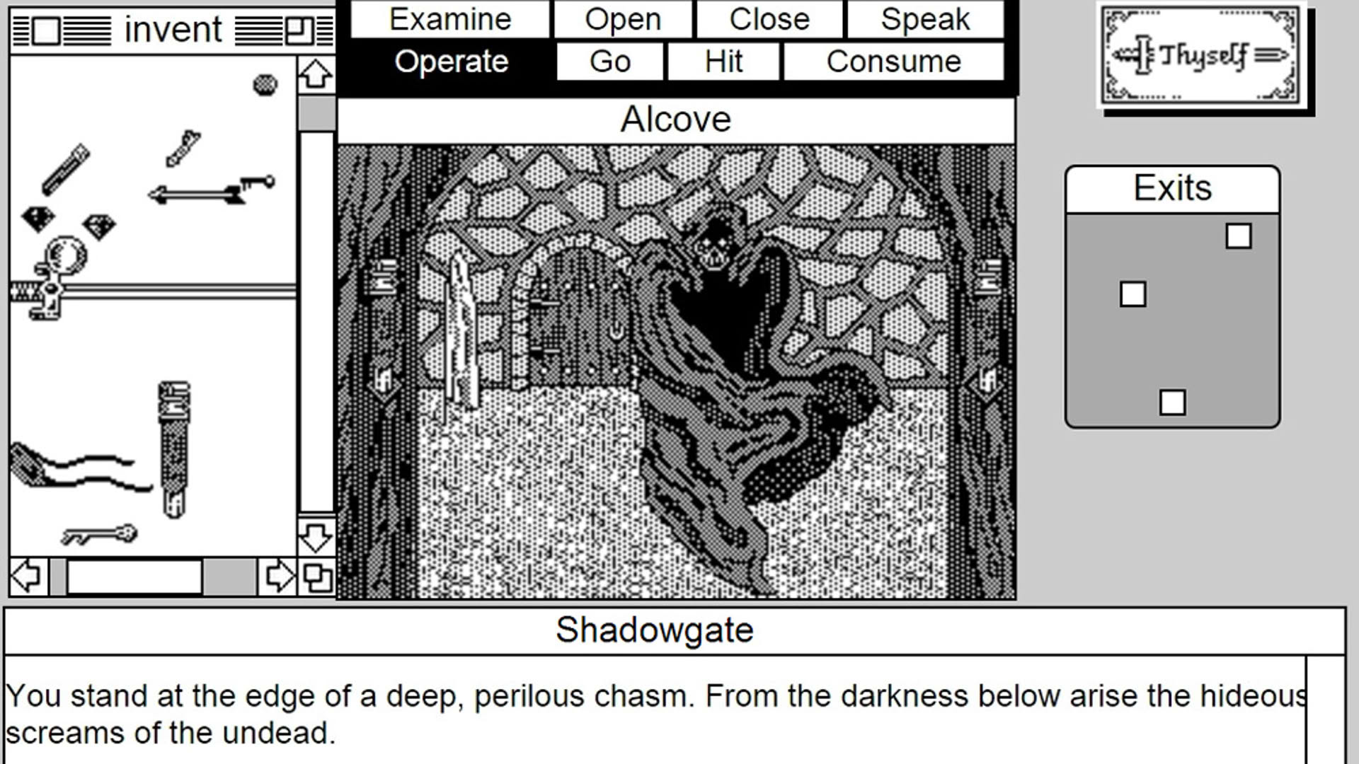 Screenshot for Shadowgate: MacVenture Series