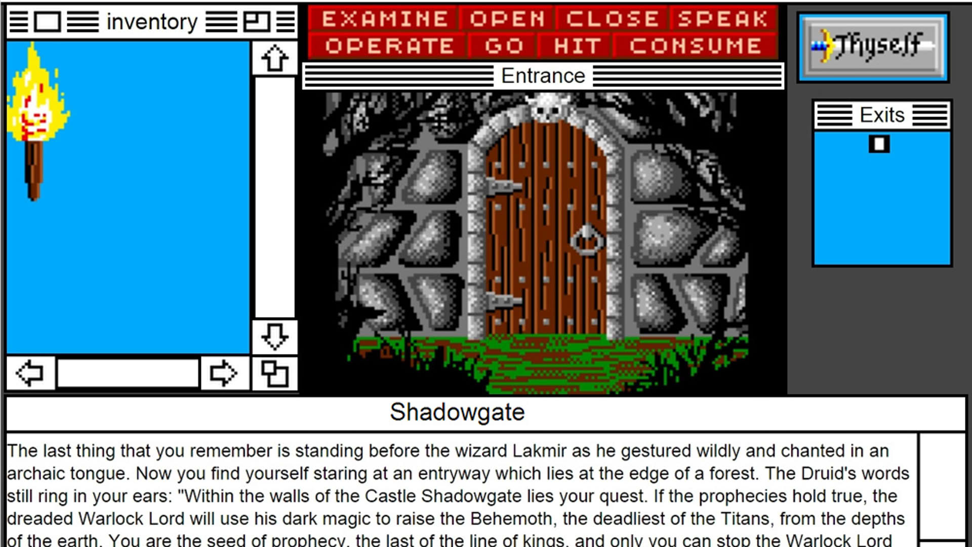 Screenshot for Shadowgate: MacVenture Series