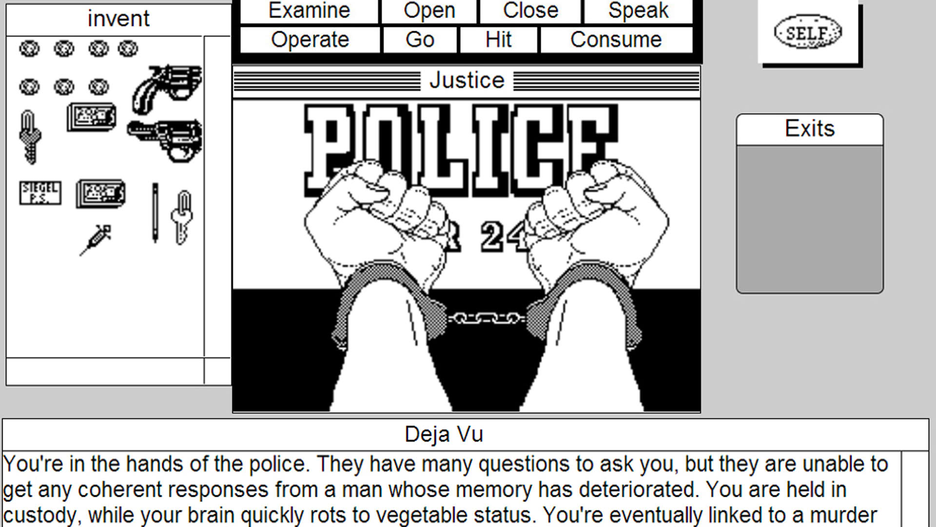 Screenshot for Deja Vu: MacVenture Series