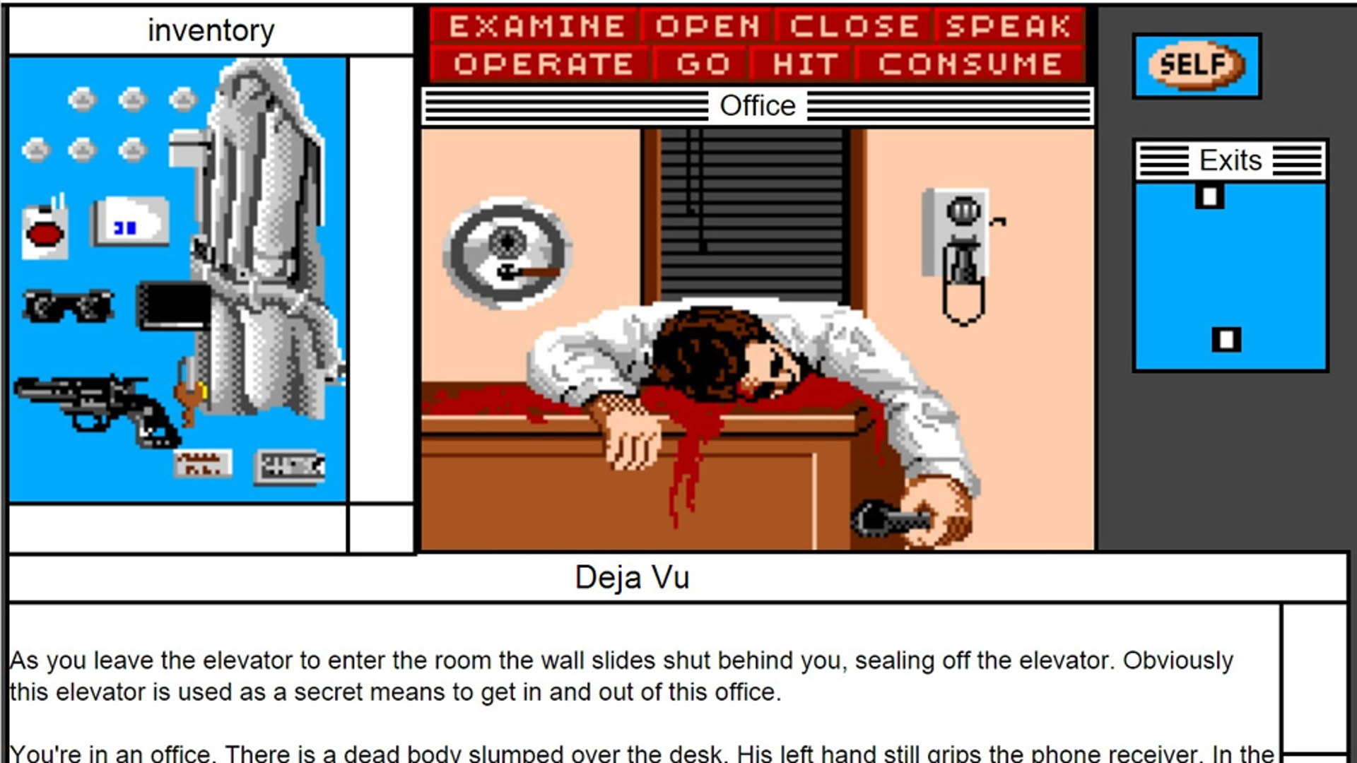 Screenshot for Deja Vu: MacVenture Series