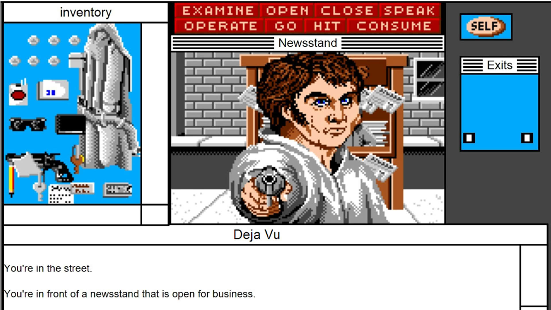 Screenshot for Deja Vu: MacVenture Series