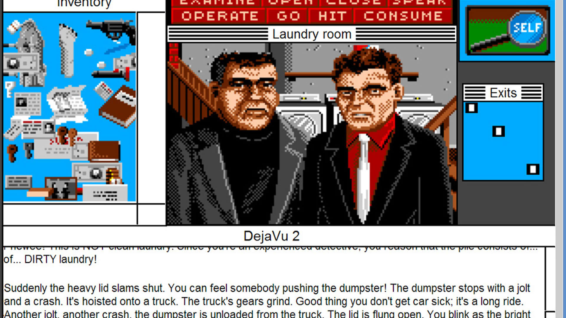 Screenshot for Deja Vu II: MacVenture Series