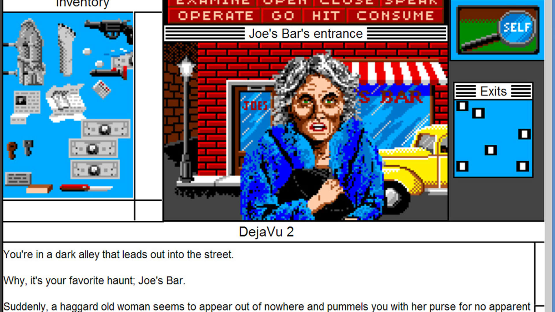 Screenshot for Deja Vu II: MacVenture Series