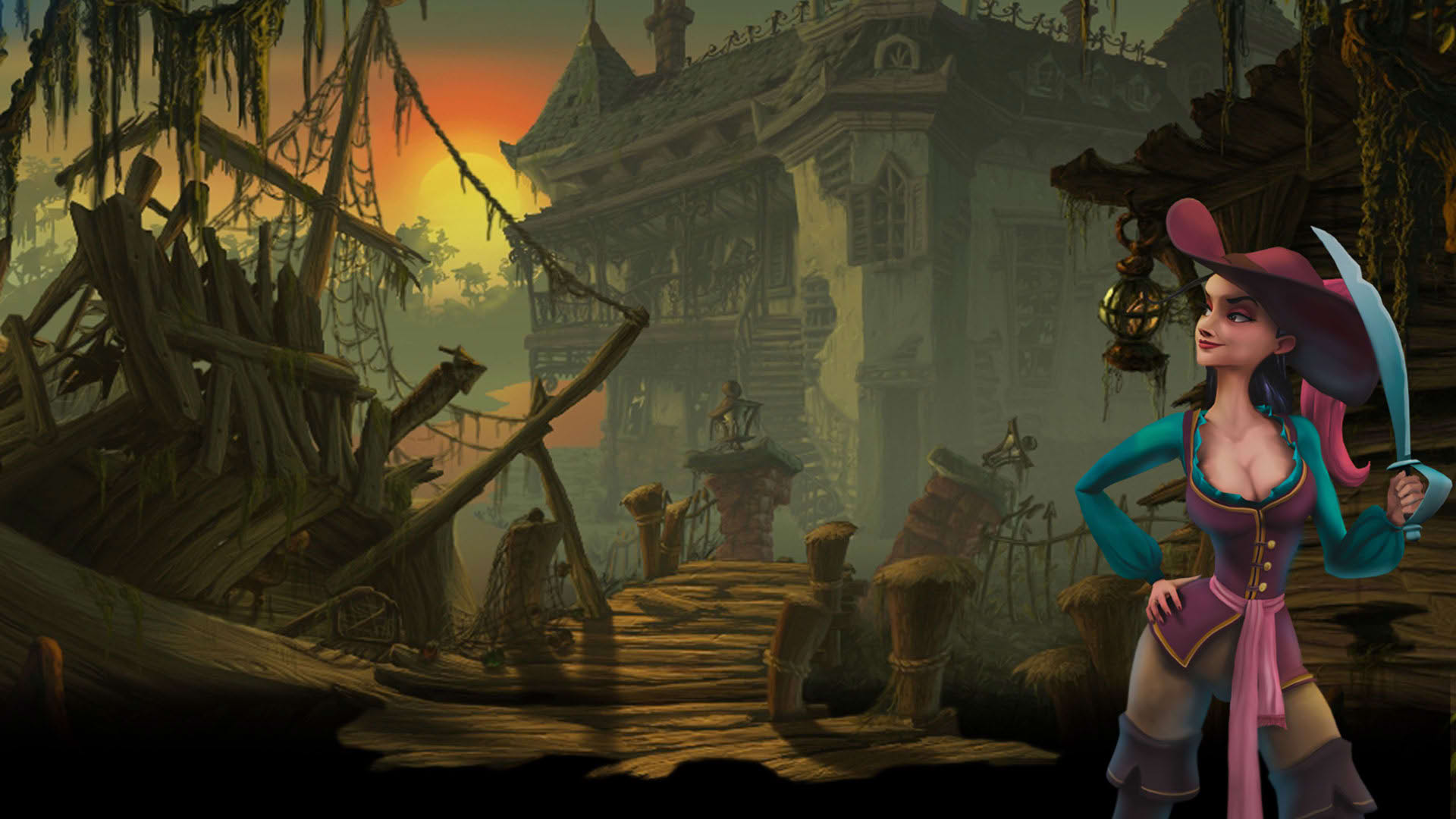 Screenshot for Ghost Pirates of Vooju Island
