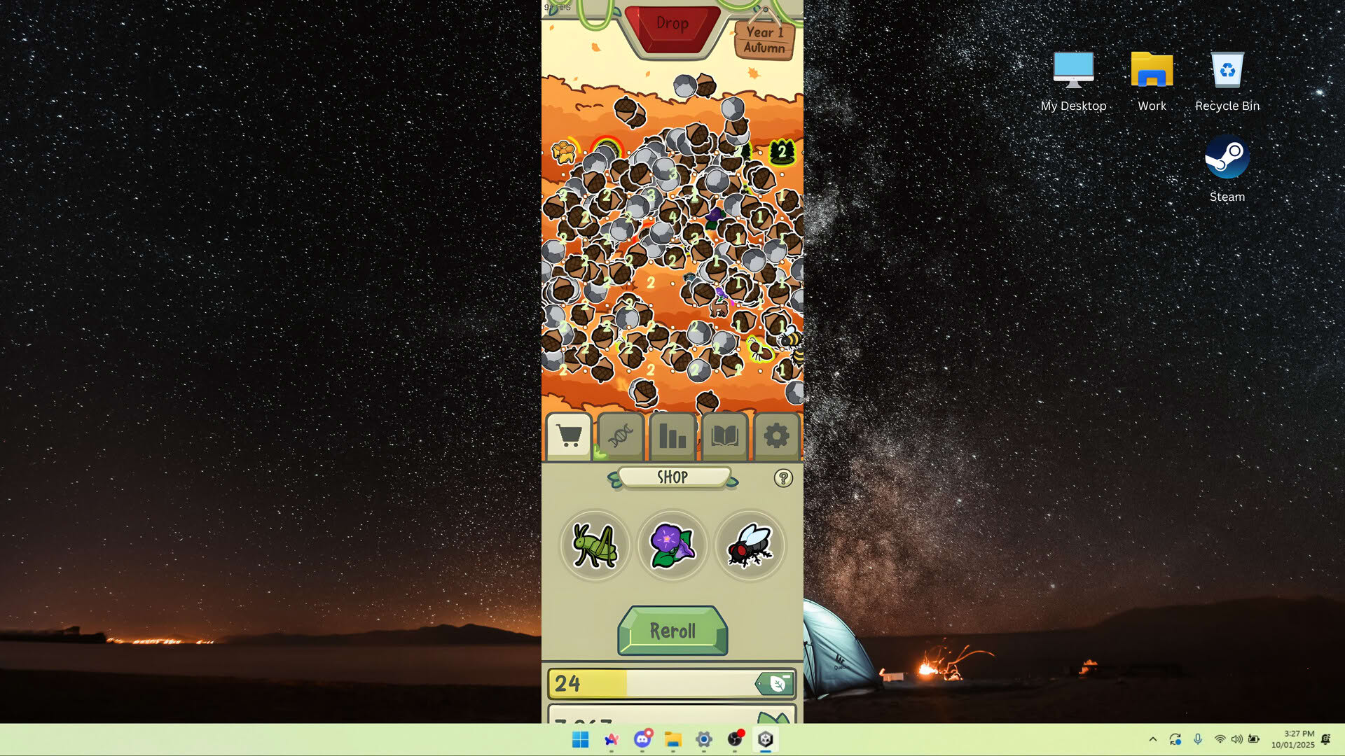 Screenshot for It's Raining Acorn!
